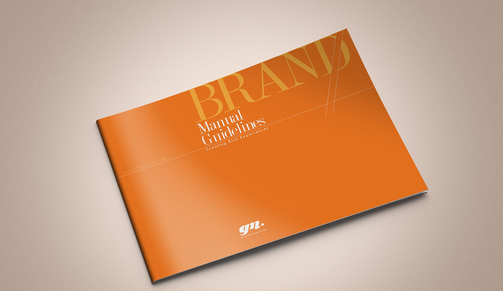 Brand book top cover