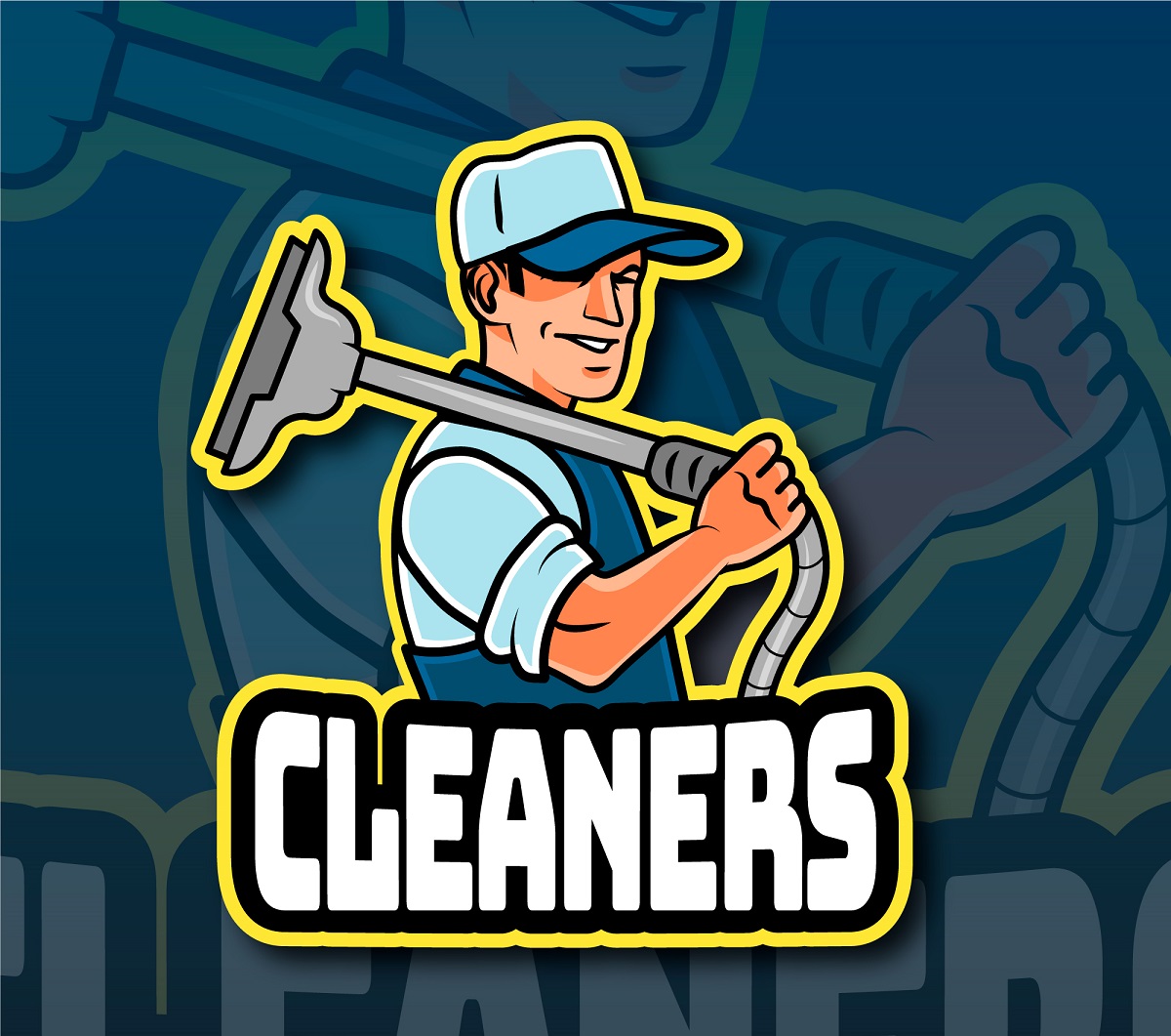 Creative logos for cleaning business, car detailing, home cleaning and power washing logos