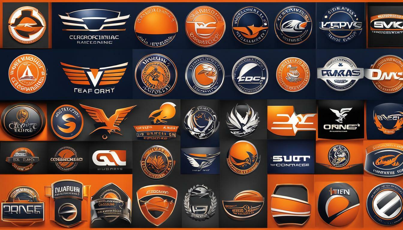 companies with orange logos