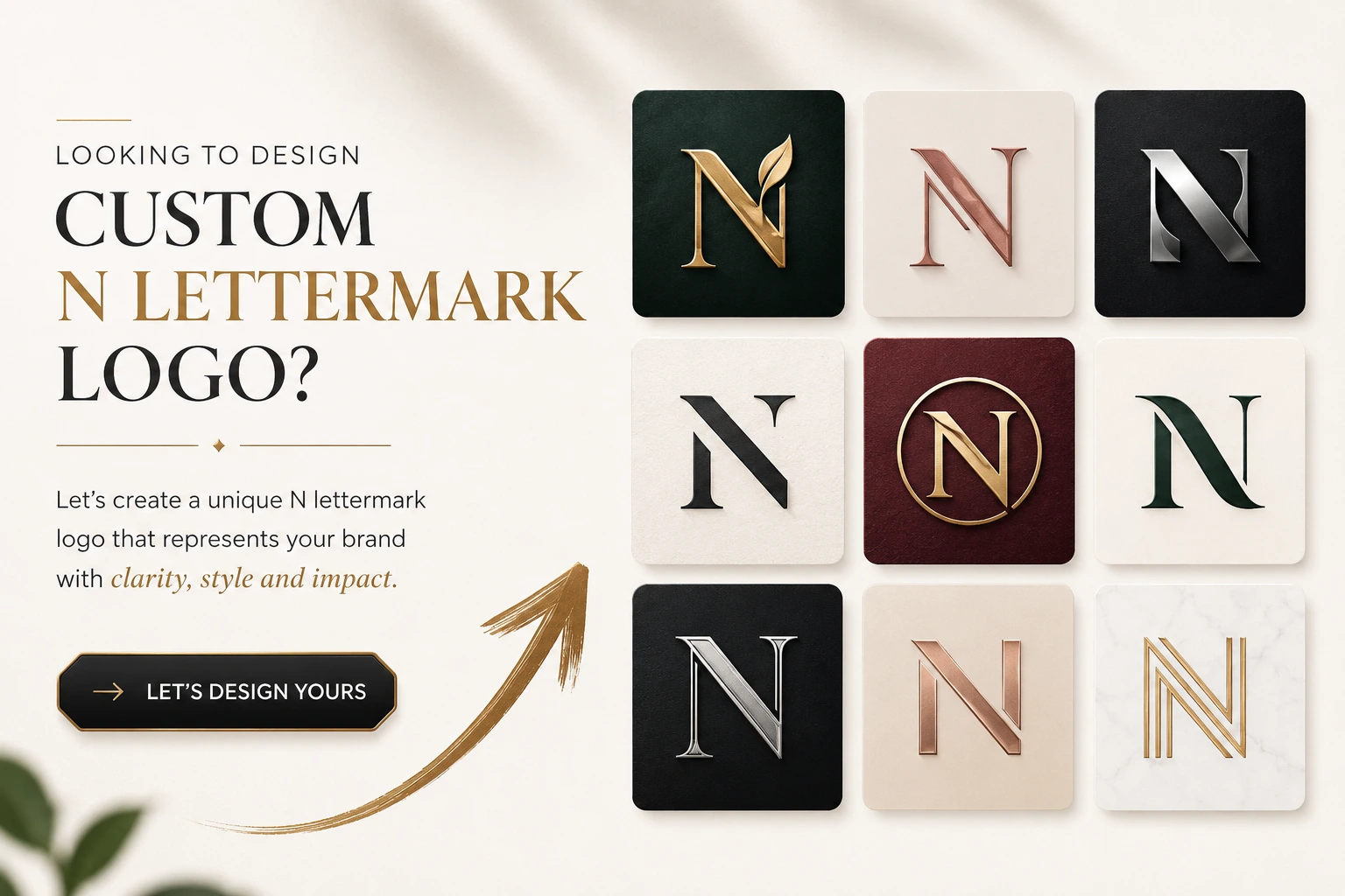Logos That Start With Letter N – Looking to Design a Custom N Lettermark Logo?