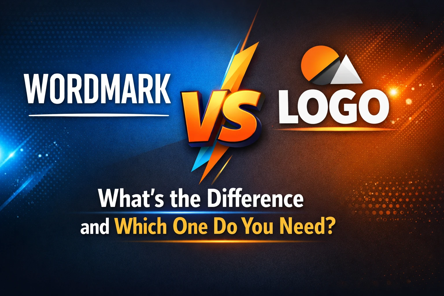 Wordmark vs logo differences explained with typography-based branding and icon-based logo design
